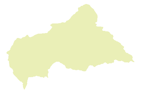 Carte de la République Centrafricaine
